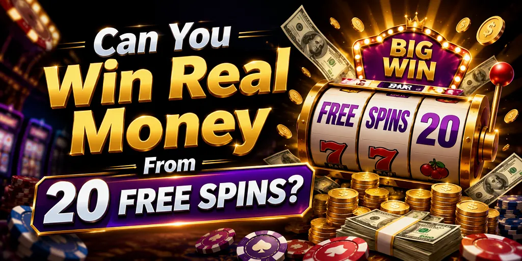 Can You Win Real Money From 20 Free Spins