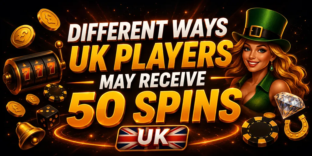 Different Ways UK Players May Receive 50 Spins
