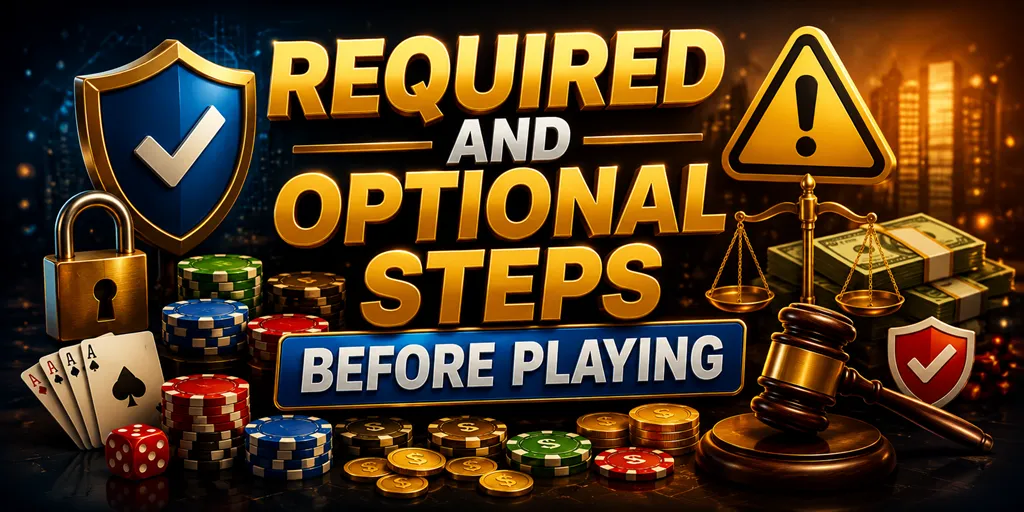 Required And Optional Steps Before Playing