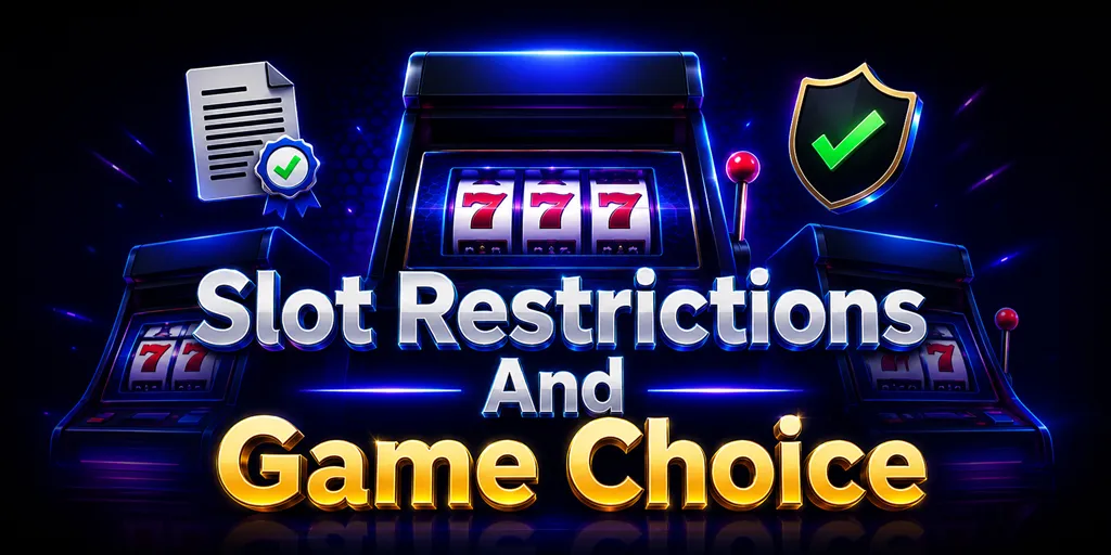 Slot Restrictions And Game Choice