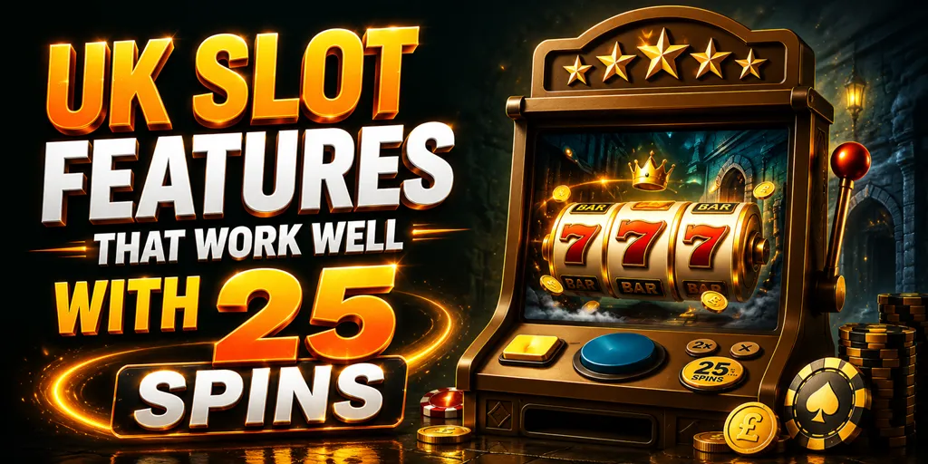 UK Slot Features That Work Well With 25 Spins
