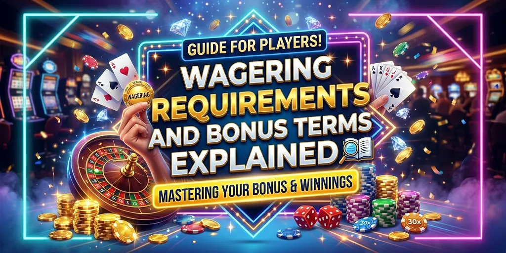 Wagering Requirements And Bonus Terms Explained