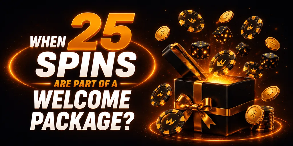 When 25 Spins Are Part Of A Welcome Package