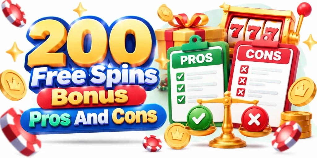 200 Free Spins Bonus Pros And Cons