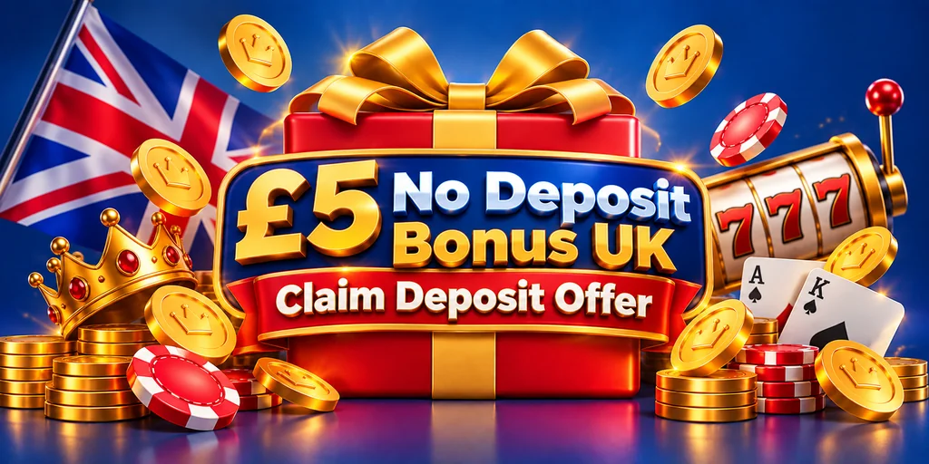£5 No Deposit Bonus UK Claim Process