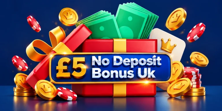 £5 no deposit bonus uk
