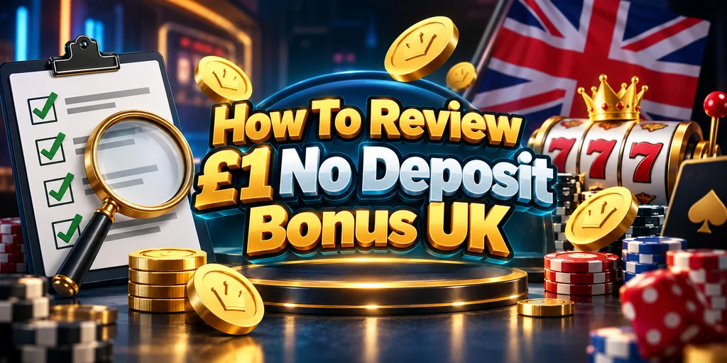 How To Review £1 No Deposit Bonus UK