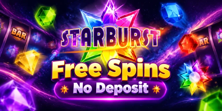 Starburst Free Spins No deposit
