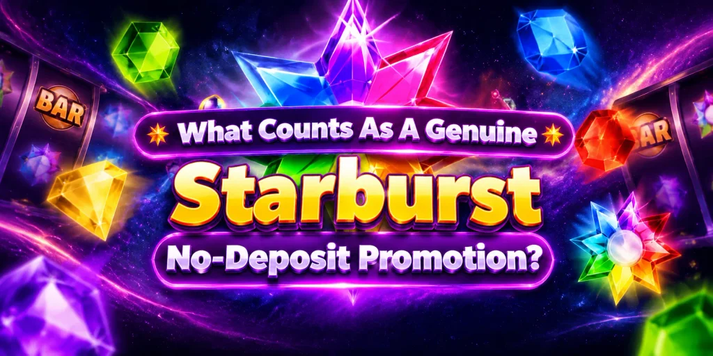What Counts As A Genuine Starburst No-Deposit Promotion