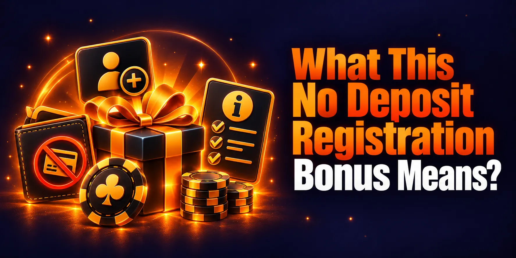 What This No Deposit Registration Bonus Means